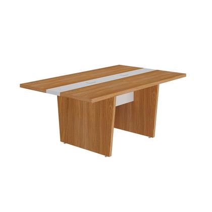 Imagem de Mesa de Reunião Modular Y37 Freijó/Branco - Artany