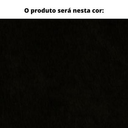 Imagem de Mesa de Reunião Retangular 260 x 120 cm Pé Painel PE25 em MDP Cor Preta Base Preta