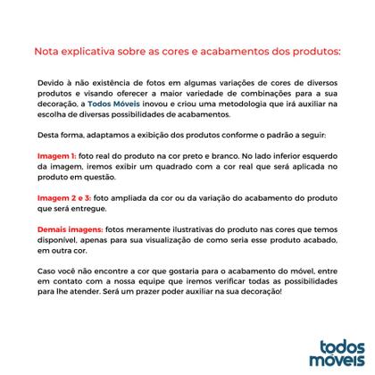 Imagem de Mesa de Reunião Retangular 260 x 120 cm Pé Tubular PE25 em MDP Cor Noce Naturalle Base Branca