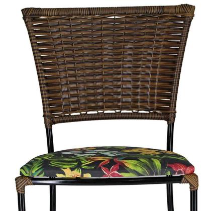 Imagem de Mesa De Seis Cadeiras Gramado Argila Jogo De Jardim