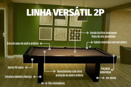 Imagem de Mesa de Sinuca - 2,00x1,10
