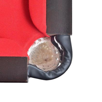 Imagem de Mesa de Sinuca/Bilhar Black & Red Semioficial 2,20x1,20m Dinâmica Diversões