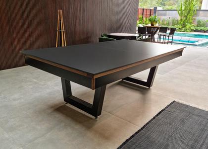Imagem de Mesa de Sinuca/Bilhar com Tampo de Jantar - 2,20x1,20