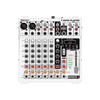 Imagem de Mesa de Som Automotivo 6 Canais Bluetooth Player com Efeito Echo FX Taramps 901842