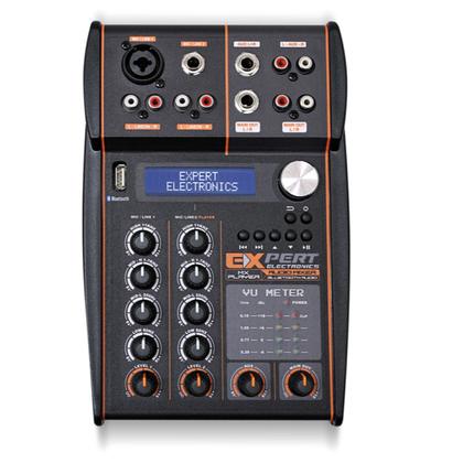Imagem de Mesa de Som Automotivo Expert MX Player Bluetooth USB RCA P10 XLR