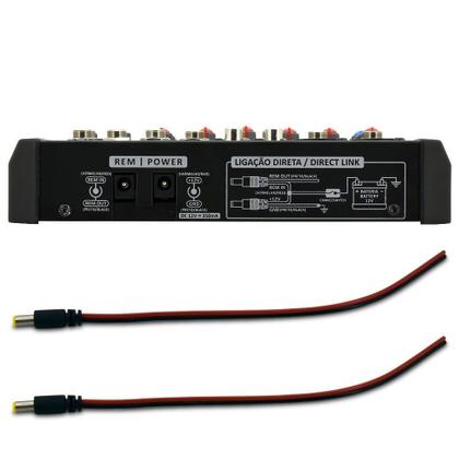 Imagem de Mesa De Som Automotivo Stetsom Stm1206 6 Canais 4 Eq Band