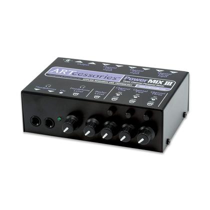 Imagem de Mesa de som estéreo ART PowerMIX III 3 canais 120V