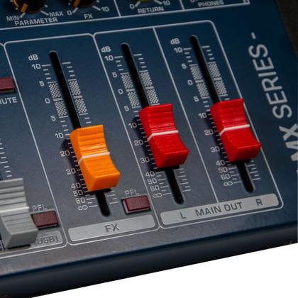 Imagem de Mesa de Som Lexsen 12 canais Lmx-12 Usb MP3 Bluetooth Bivolt