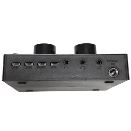 Imagem de Mesa de Som Para Computador V8 Áudio Usb GF-6186 BRIWAX