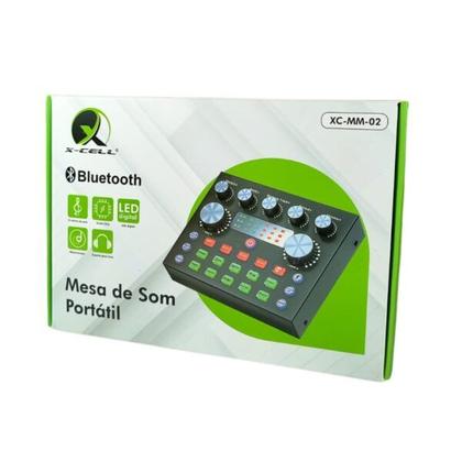 Imagem de Mesa De Som Profissional Usb Bluetooth Efeitos DJ Studio