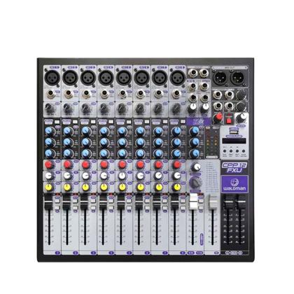 Imagem de Mesa de Som Profissional Waldman CPP12FXU 12 Canais Com Efeitos 32bit Bivolt