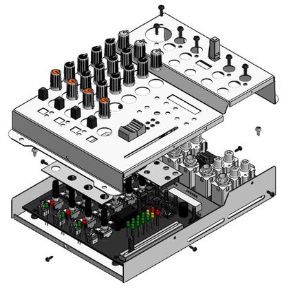 Imagem de Mesa de Som Taramps T 0302 Player 3 Canais Bluetooth RGB Efeitos Luz Multicolor Vu com Controle Longa Distância