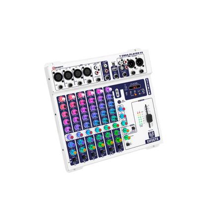 Imagem de Mesa De Som Taramps T0804 Player 8 Canais Fx Multicolor Rgb