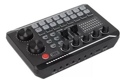 Imagem de Mesa De Som V8 Áudio Streamer Transmissão Ao Vivo Live m.v8