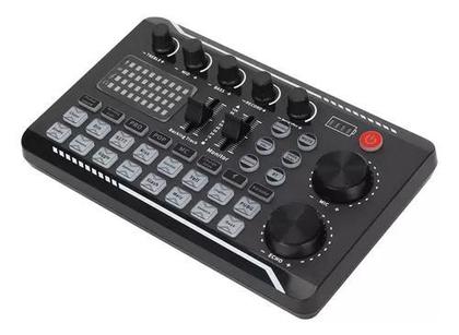 Imagem de Mesa De Som V8 Computador Fone De Ouvido Streamer Live m.v8