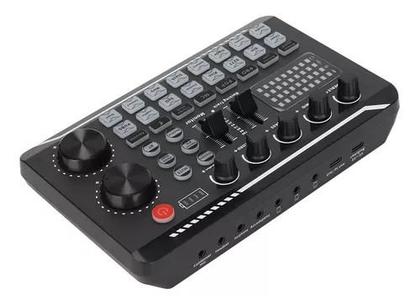 Imagem de Mesa De Som V8 Placa De Som Microfone Streamer Live m.v8
