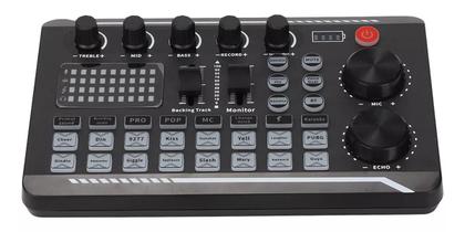 Imagem de Mesa De Som V8 Usb Conjunto Interface Externa Streamer Live m.v8