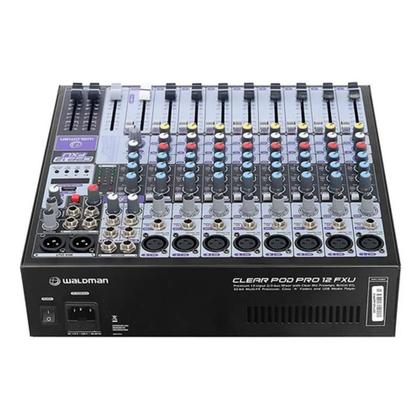 Imagem de Mesa de som waldman 12 canais cpp-12fxu