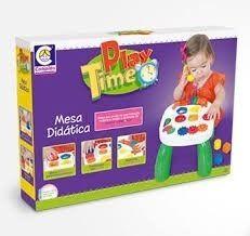 Imagem de Mesa Didática Atividades Infantil Pedagógica Play Time Cotiplas