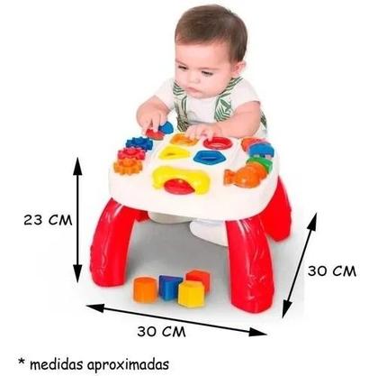 Imagem de Mesa Didática Educativa Infantil Play Time - Cotiplás 1996