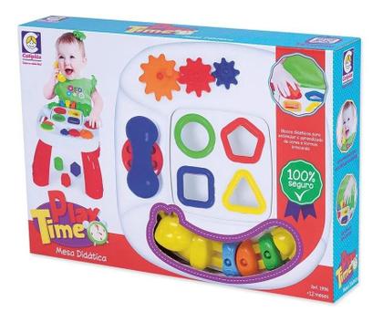 Imagem de Mesa Didática Educativa Infantil Play Time - Cotiplás 1996
