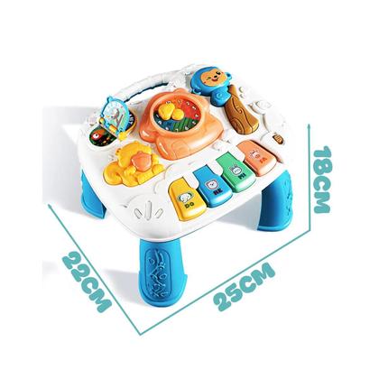 Imagem de Mesa Didática Infantil Mesinha Interativa Educativa Som Luz Atividades