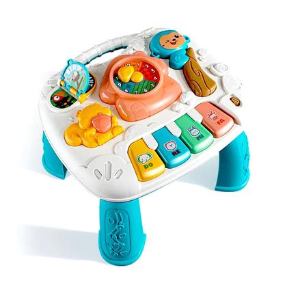 Imagem de Mesa Didática Infantil Mesinha Interativa Educativa Som Luz Atividades