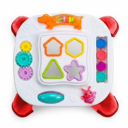 Imagem de Mesa Didática Let's Play Mesinha Com Atividades Pedagogicas Educativas - Tutty