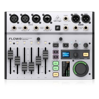 Imagem de Mesa Digital de 8 Canais Com Interface de Áudio FLOW 8 - BEHRINGER