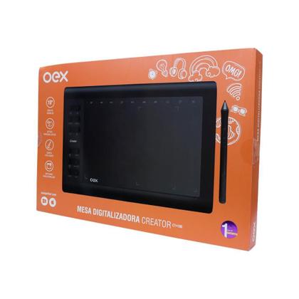 Imagem de Mesa Digitalizadora Creator 10 Polegadas OEX CT100 Preta