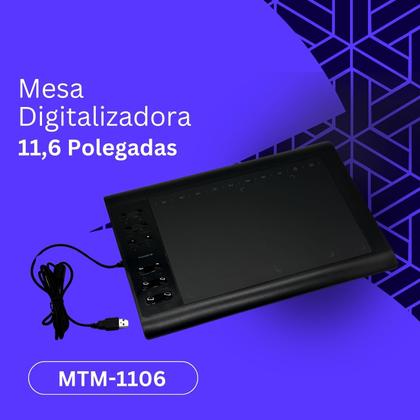 Imagem de Mesa Digitalizadora Tomate 5080 Lpl com Caneta 11,6 Mtm1106