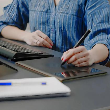 Imagem de Mesa Digitalizadora Tomate 5080 Lpl com Caneta 11,6 Mtm1106