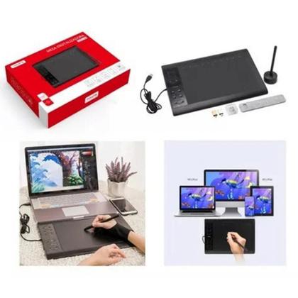 Imagem de Mesa Digitalizadora Tomate 5080 Lpl Mtm-1106 com Caneta