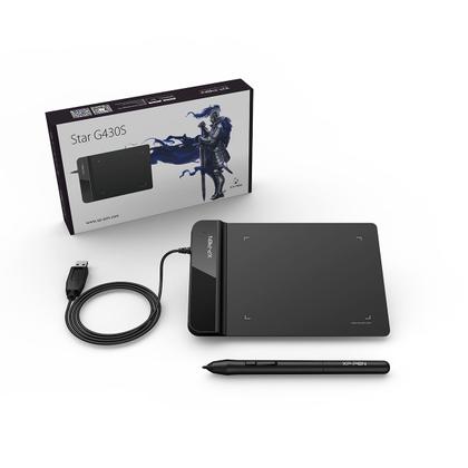 Imagem de Mesa digitalizadora xp-pen star g430s preto starg430s_b