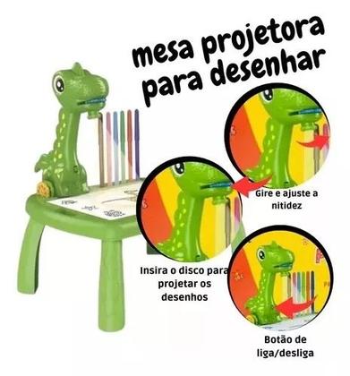 Imagem de Mesa Dinossauro Colorir Desenhar Infantil Criativa