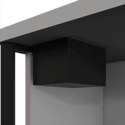 Imagem de Mesa Diretor 1,80m c/ Caixa de Tomadas e Porta Objetos F5