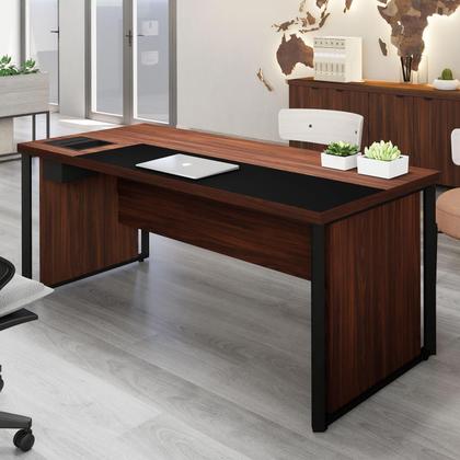 Imagem de Mesa Diretor 1,80m c/ Caixa de Tomadas e Porta Objetos F5