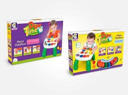 Imagem de Mesa Divertida Didática Play Time Cotiplás Ref 1996