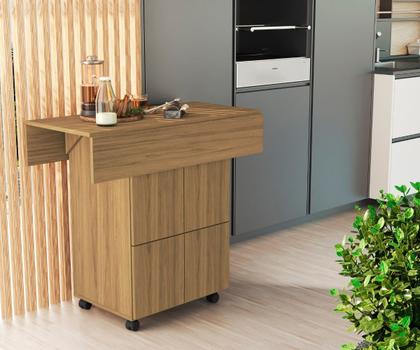 Imagem de Mesa dobravel com banqueta cozinha Annie Basoto Brasil