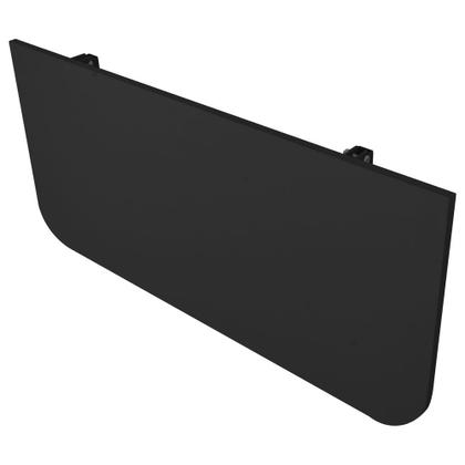 Imagem de Mesa Dobrável Cozinha Pequena Com Suporte 50X40Cm Preta