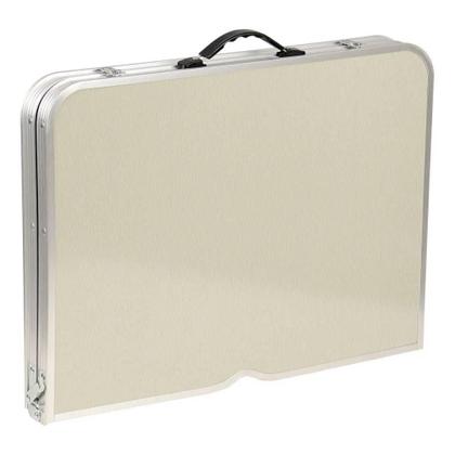 Imagem de Mesa Dobrável de Aluminio Tipo Maleta 2 Banquetas 322414 KALA