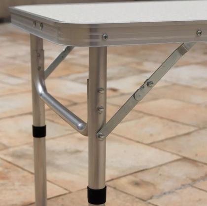 Imagem de Mesa Dobravel Maleta Aluminio Mdf 60x45cm Shark Blue