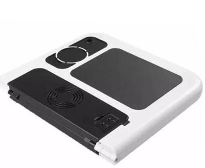 Imagem de Mesa Dobrável Notebook Tablet 2 Cooler Mousepad Cabo Usb