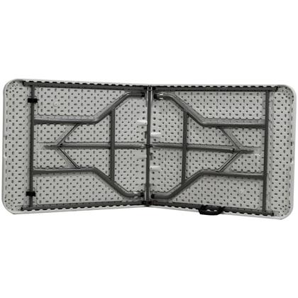 Imagem de Mesa Dobrável Portátil Vira Maleta 1.80m Camping Praia