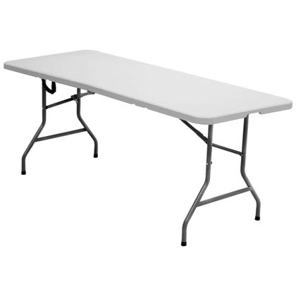 Imagem de Mesa Dobrável Portátil Vira Maleta 1.80m Camping Praia