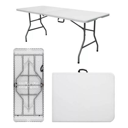 Mesa Dobrável Portátil Vira Maleta Com Alça Resistente - Knakasaki Imagem de Mesa Dobrável Portátil Vira Maleta Com Alça Resistente