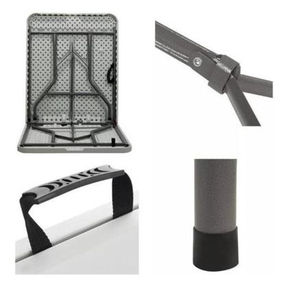 Mesa Dobrável Portátil Vira Maleta Com Alça Resistente - Knakasaki Imagem de Mesa Dobrável Portátil Vira Maleta Com Alça Resistente