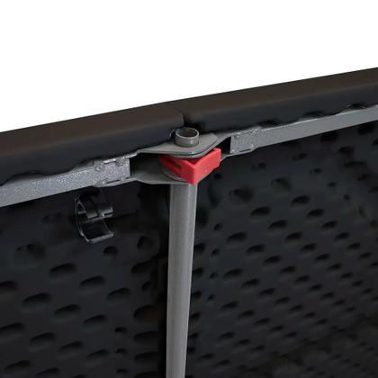 Imagem de Mesa Dobrável Robust 1.8m Nautika Suporta 100kg Preta ou Branca