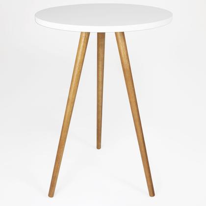 Imagem de Mesa Eiffel Redonda 50cm Pés De Palito Design Sala De Jantar