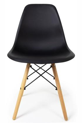 Imagem de Mesa Eiffel Redonda Branca 70 Cm MDF +2 Cadeira Eames Eiffel